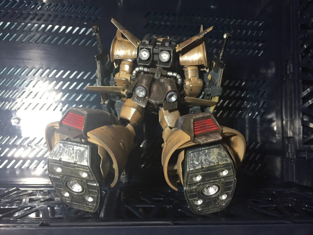 背面。このバーニアごちゃごちゃしてる感好き（言うほどごちゃごちゃしてない