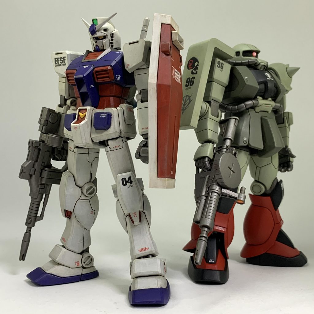 先に作ったFGと並べてみました📸大満足です🤣