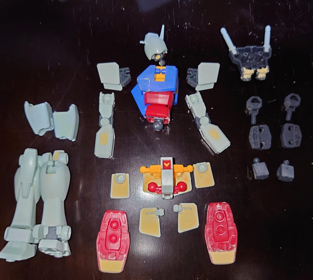 気になるところだけ肉抜きを埋めてます