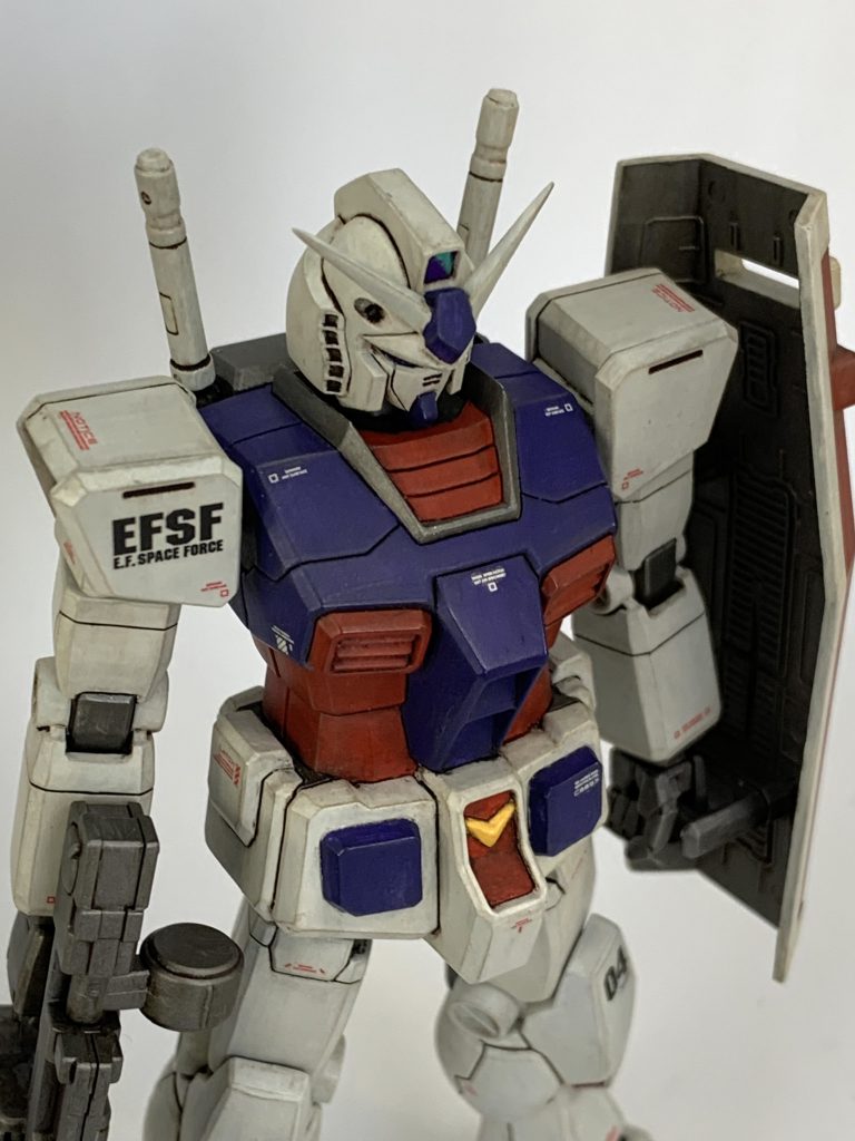 ディテール追加はせずに、合わせ目消し、エッジ処理、追い彫りに注力しました。