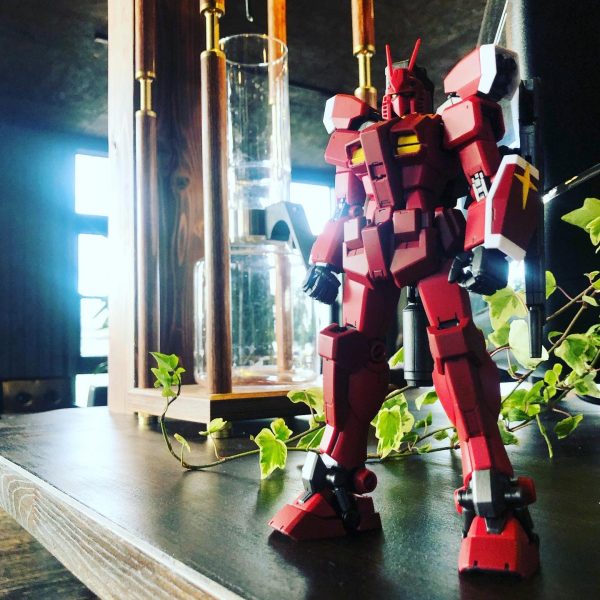 カフェ×ガンプラ【アメイジングレッドウォーリア】