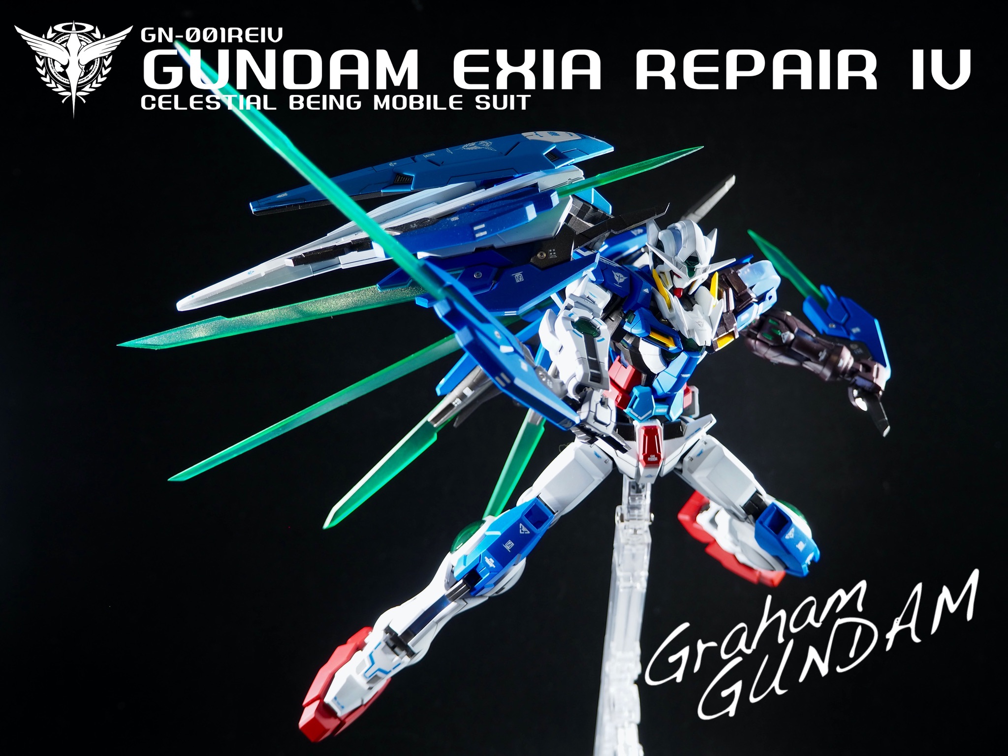 グラハムガンダム ガンダムエクシアリペアiv シモンぬさんのガンプラ作品 Gunsta ガンスタ