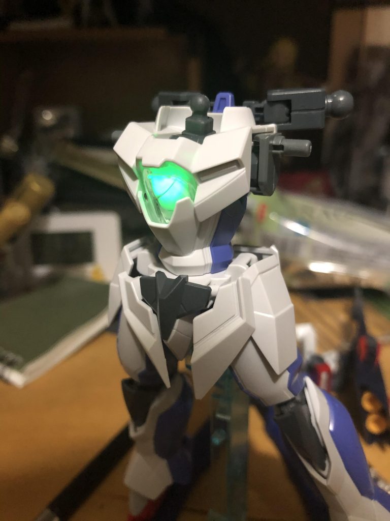 ライティングの実験組み立て後もライトは自由に点消灯できるようになっています