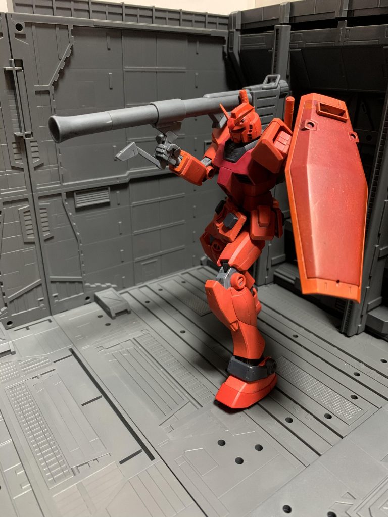 ハイパーバズーカ。こちらも色分けすればよかったなと今さら思いました笑  