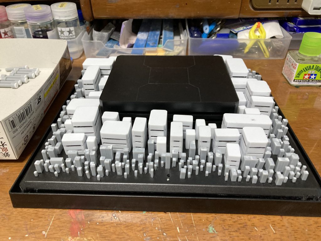 台座のメイン全部フルスクラッチ