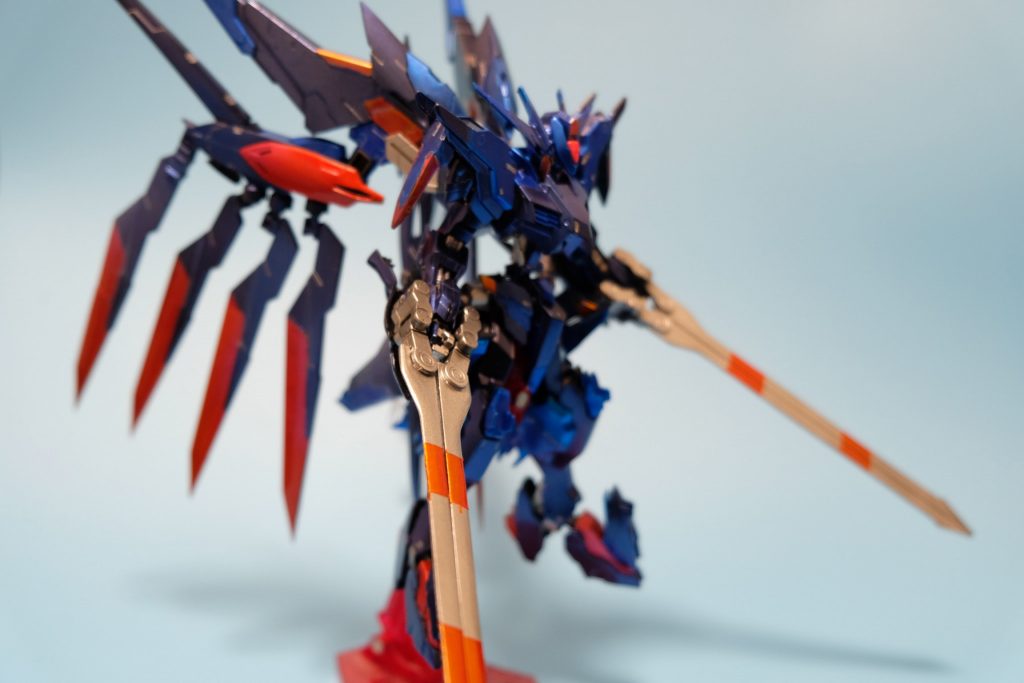 力の解放後、脱力してる感じで