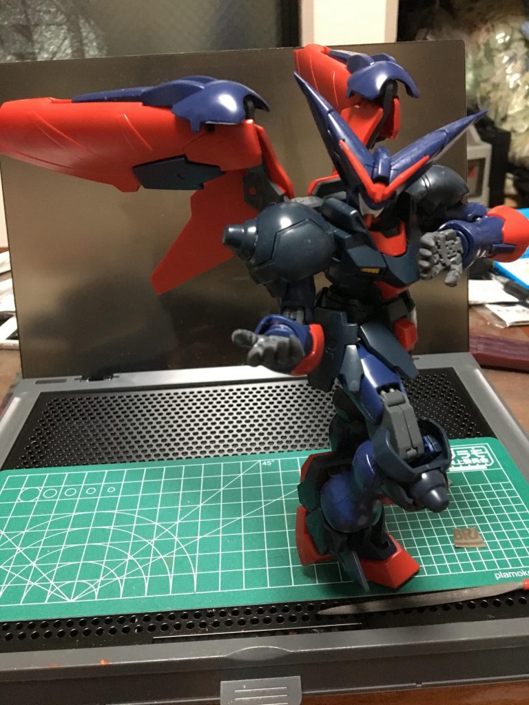 素組状態です。プラスチック感バリバリでした。