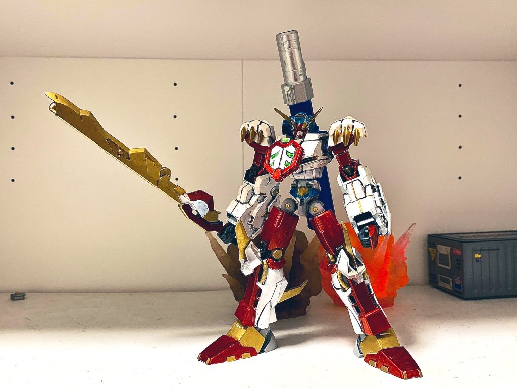 素材としてはガルバルディディベイク、マジンボーン、ガンダムダンタリオンを主に使っております