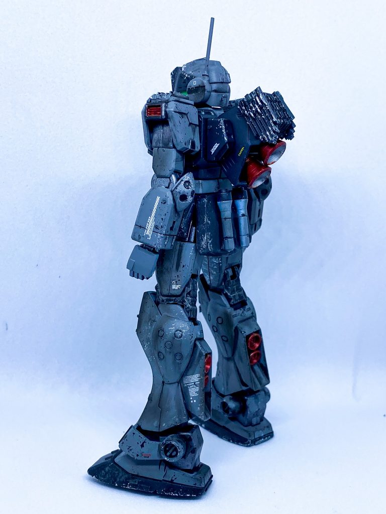 バーニアの大型化に排熱用ディテール。ご覧頂きありがとうございます‼️