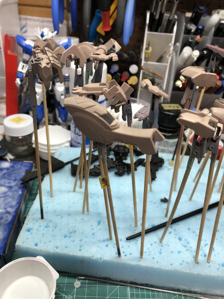 今回はファレホで影色を吹きました