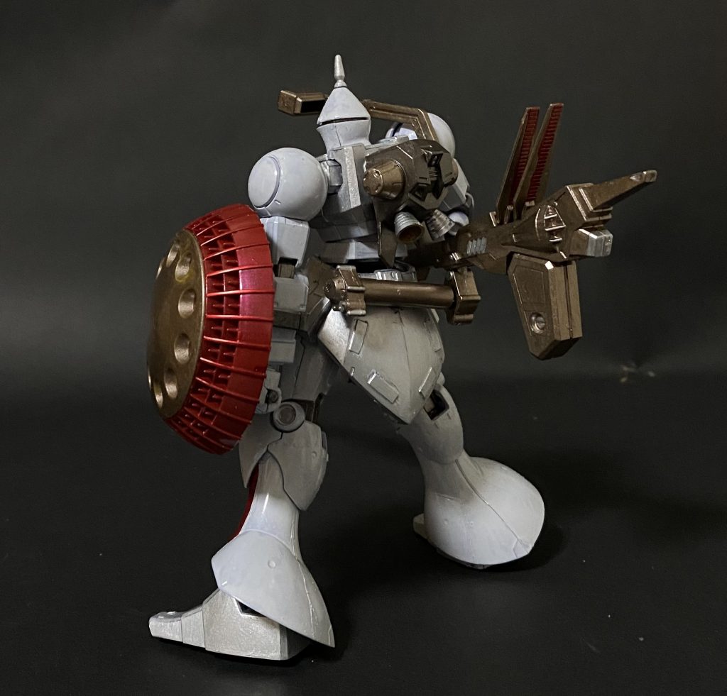 バックパックが変わるだけの簡単ミキシングでMSはここまで表情が変わります👍