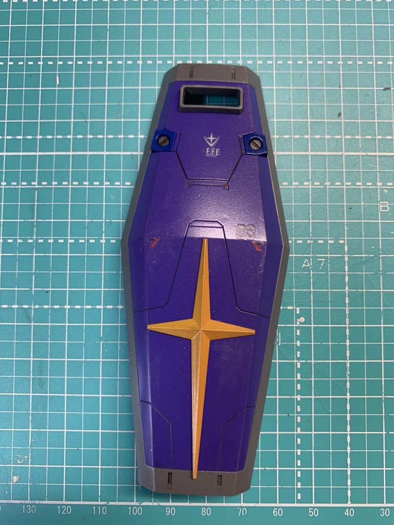 G3カラーを意識して自分なりに塗装。適当に少しだけデカール貼り。