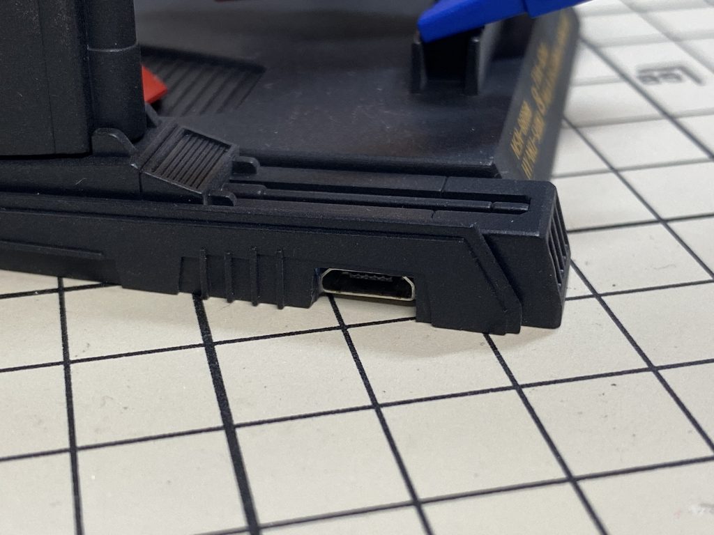 usb給電でピカーっと