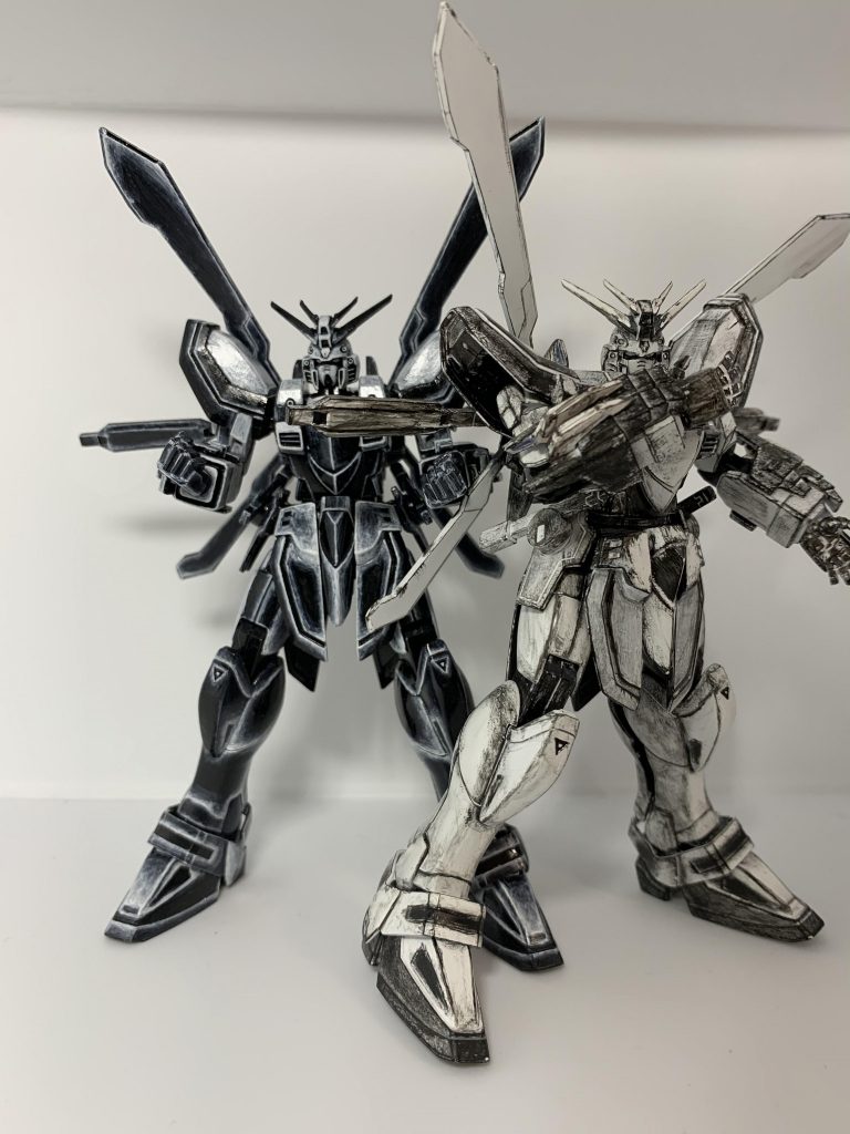 実はこの作品、白黒ゴッドシリーズ2作目ですwもう1体の方はまた別の機会に投稿します。