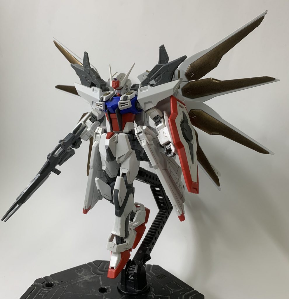 そして合体。羽根をつけただけでこの威圧感。以下アピールショットです。