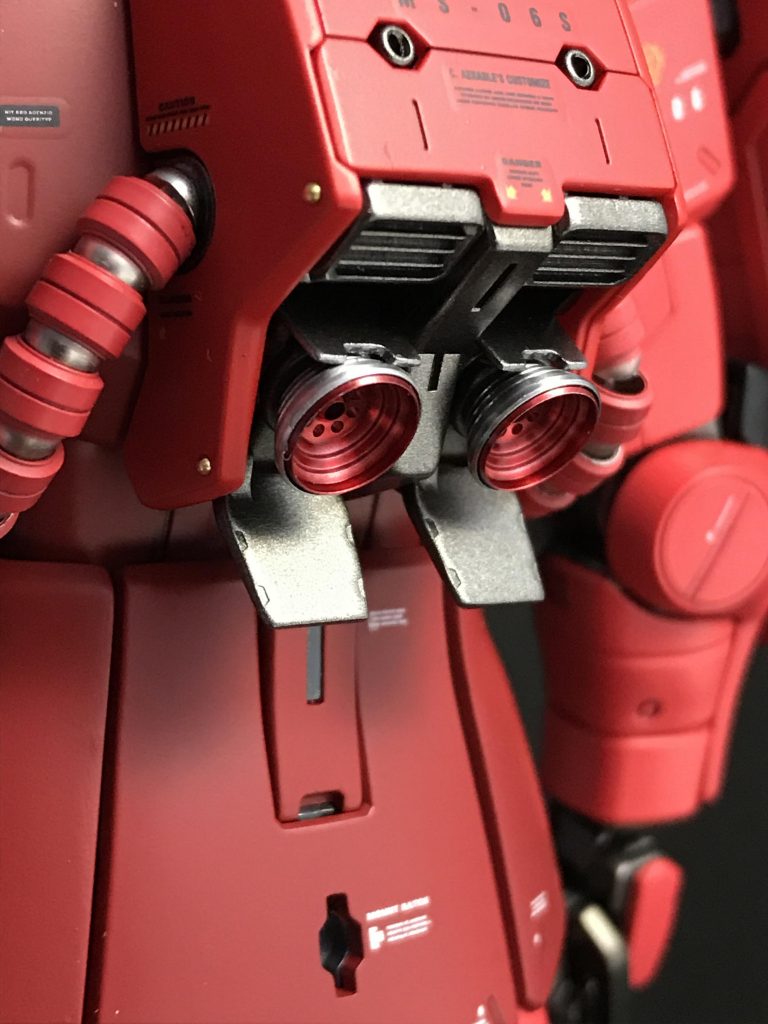 バーニアもハイキューパーツ製。