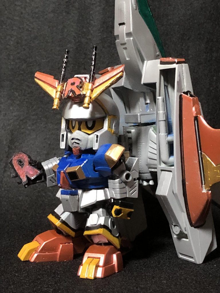 塗装ムラが気になっていたのに、そのまま投稿したり口元がめちゃくちゃだったり