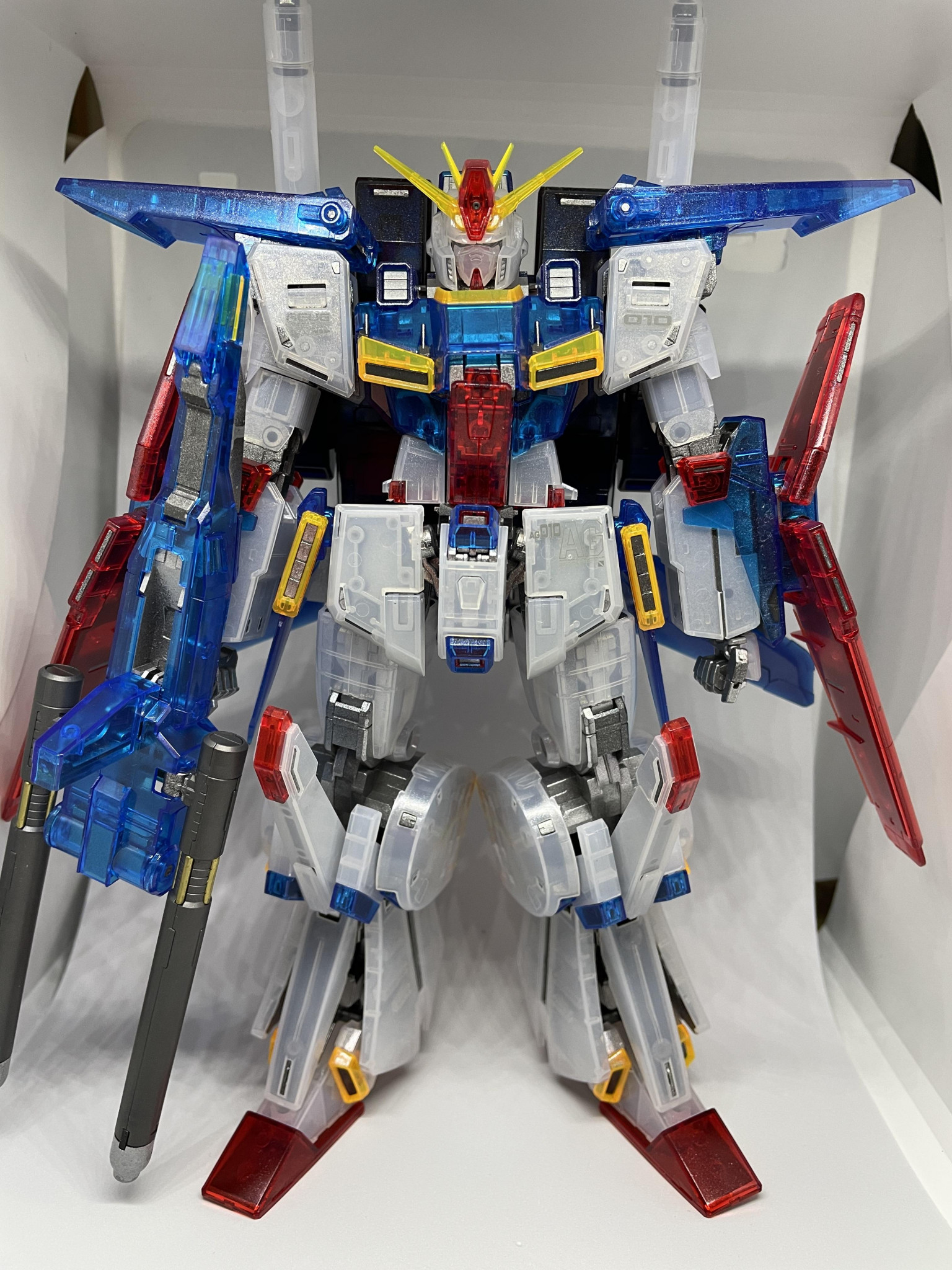 MG 1/100 ダブルゼータガンダム ver.ka ( ZZガンダム クリアカラーver 