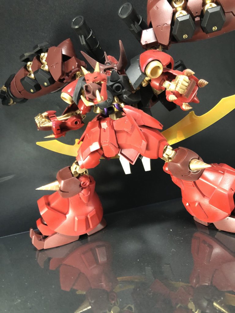 サムネにもしてますが空いた口にキャノンぶっ刺してフルバースト的なことをできるようにしました!これはガンダムじゃないですねw