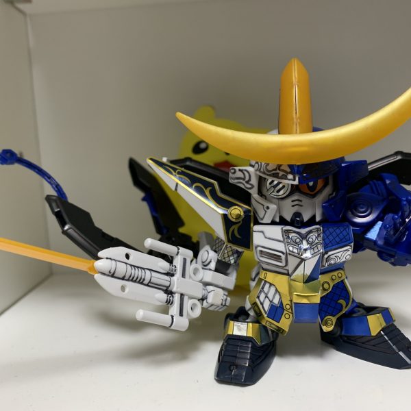 ゆく年くる年、BB戦士・伊達政宗ガンダム！(後ろに何かいるー！)