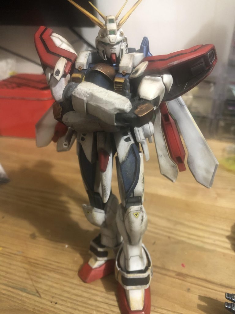 腕の装甲はマグネット埋め込みにしたので外せます