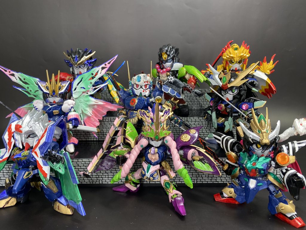 各キャラについては、#鬼滅のSD でアップしておりますので、見てみてください♪