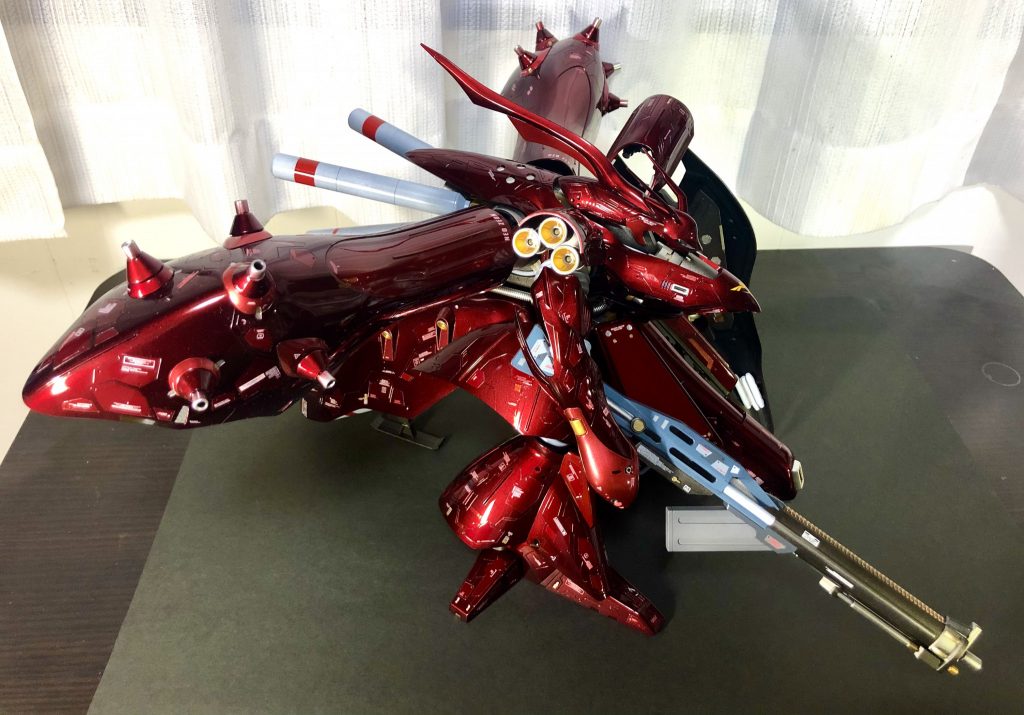 メイン武器のライフル！デカイし持たせにくいですがカッコイイです！