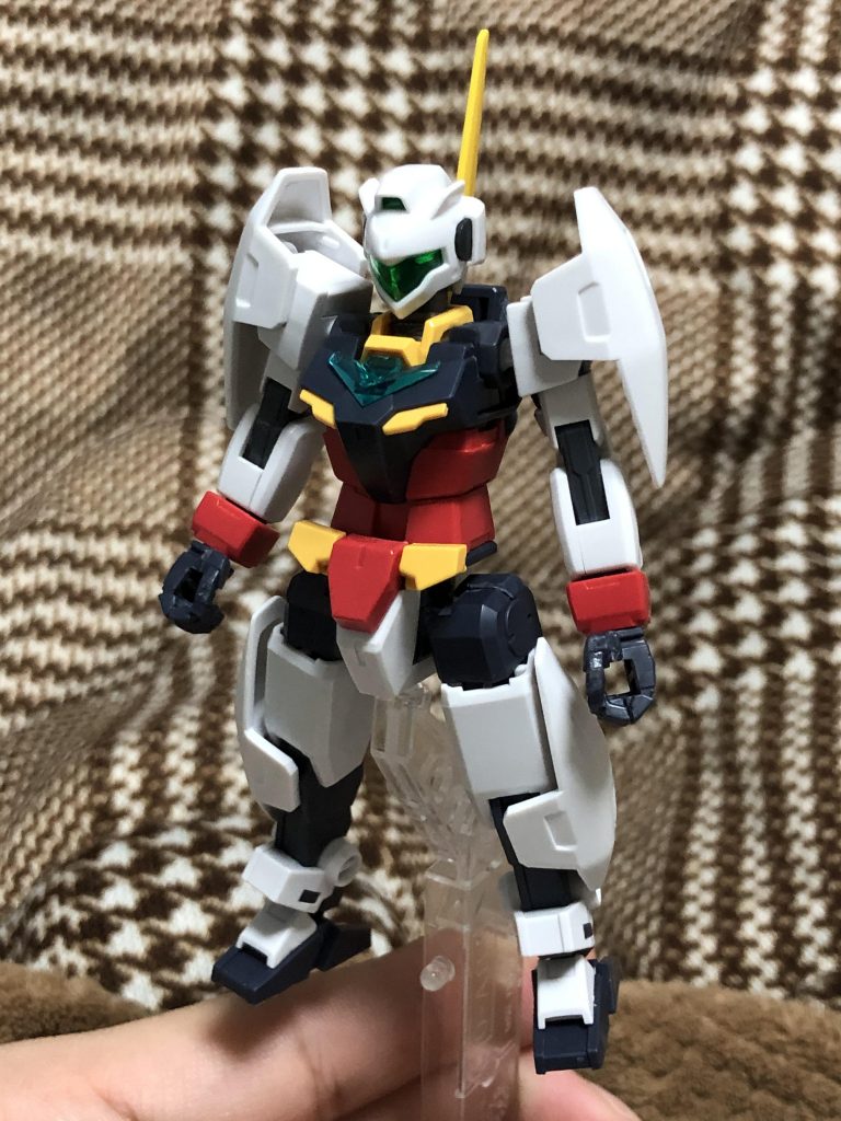 追加装甲に丸みのあるパーツを使うことで少しでも女性っぽさが出せたらと思いました