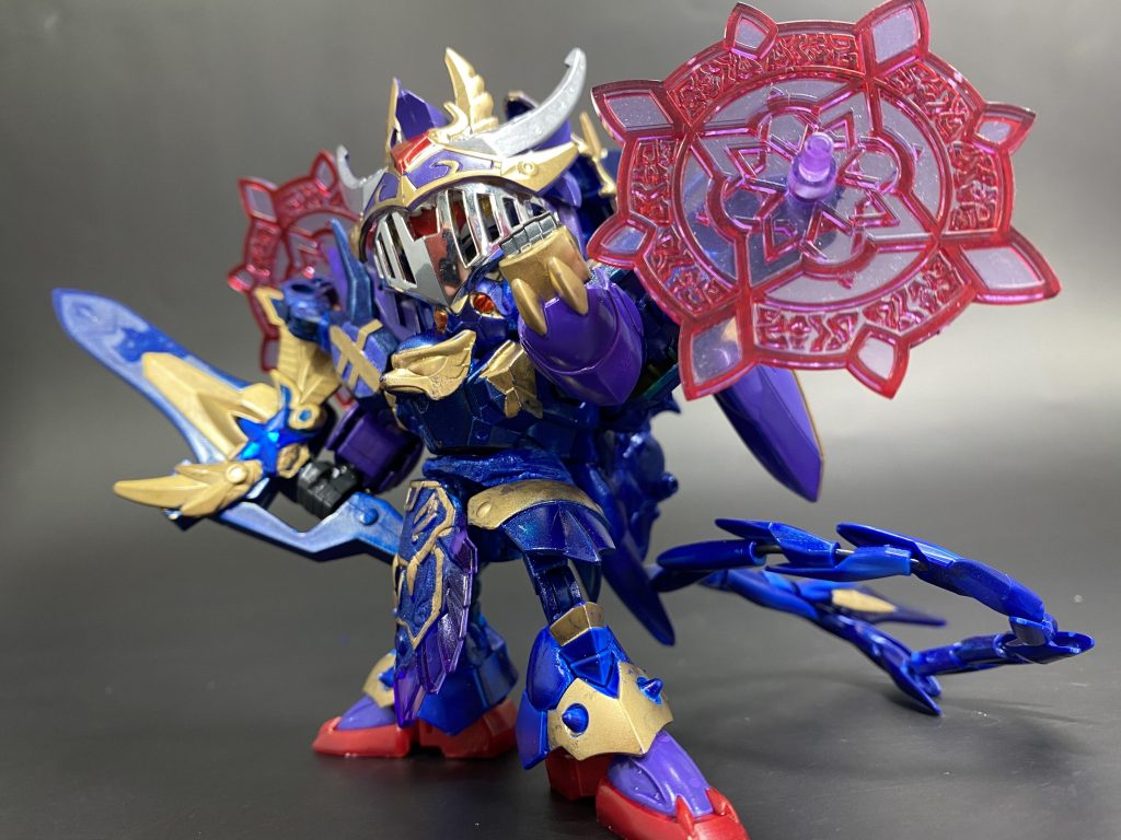 エフェクトはメガミデバイスから、文字を際立たせるため塗装してます。