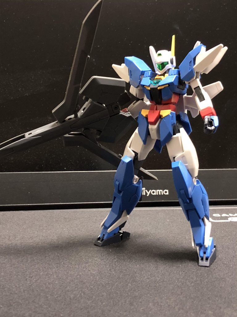 塗装前のアーマー装備時通常カラーでも結構良い感じでした