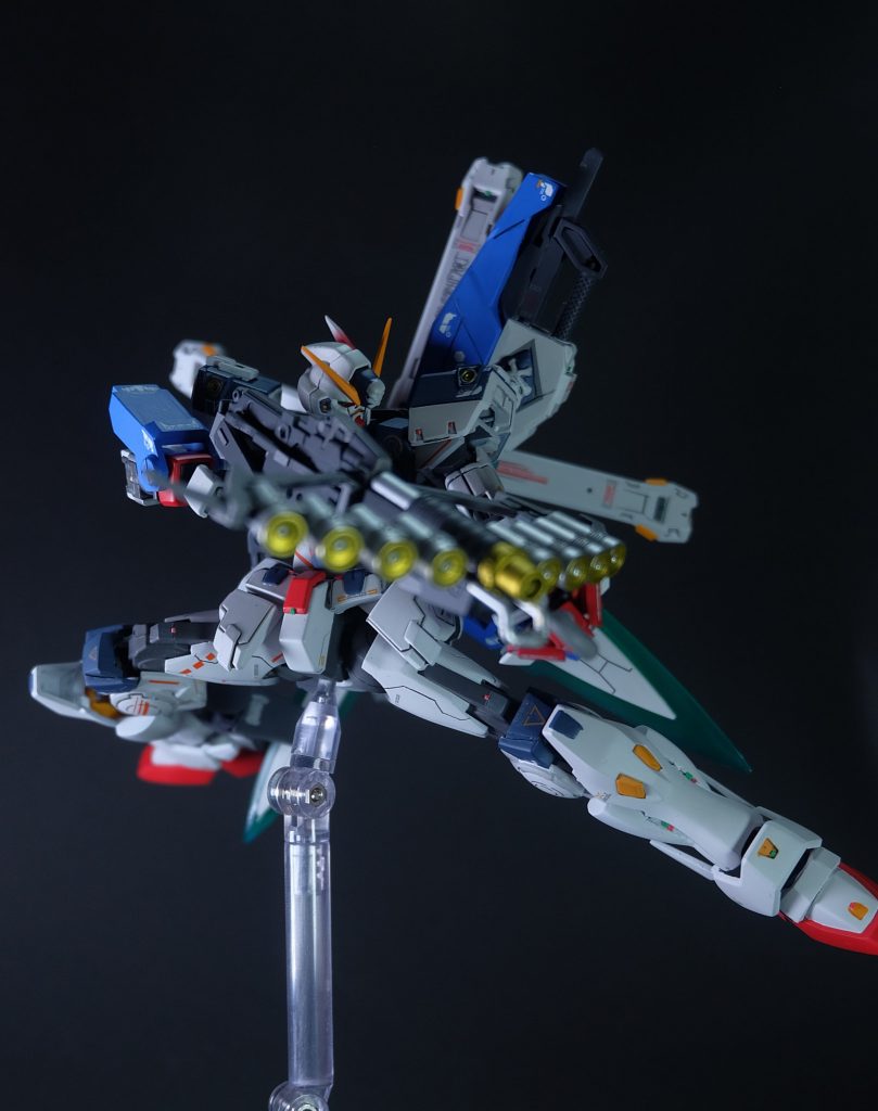 CBバスターの名前の通り、ユニットを装着することで他の武装のコアユニットととして機能する。今後もやり方次第でなんでもくっつけられそう。