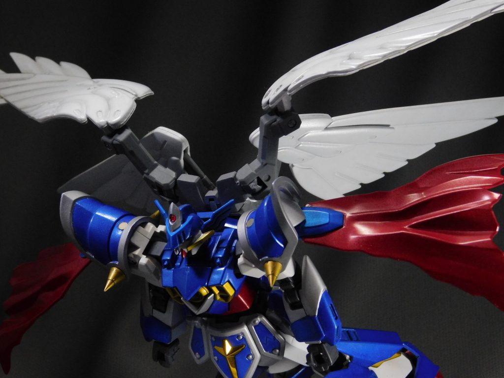 飛行中?撮影中にスタンドが折れ、下に手ごろな物を置いて無理矢理撮影。