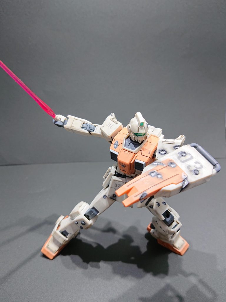 今回初めてウェザリングに挑戦しました。かなり難しいですがこういう泥臭い戦闘表現ができて個人的にすごく満足しています。大量の線香を消費するため、今後も同じようなダメージ加工をやっていこうと思います（笑）最後までご覧いただきありがとうございました。