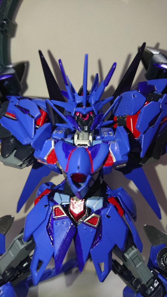 頭部のアップ塗装が雑なのは勘弁してください 