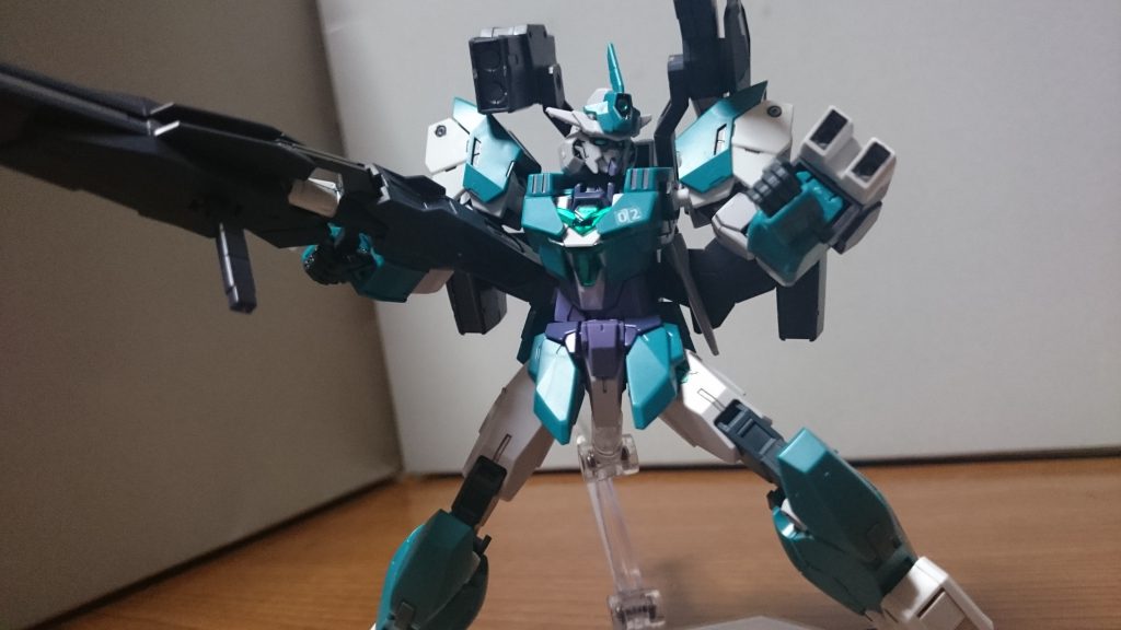 ・ヴィートルーガンダムG-3カラー+ヴィーナスアーマーはやっぱり見慣れてるだけあって良い感じスね。そしてやはりフロントアーマーが緩い…