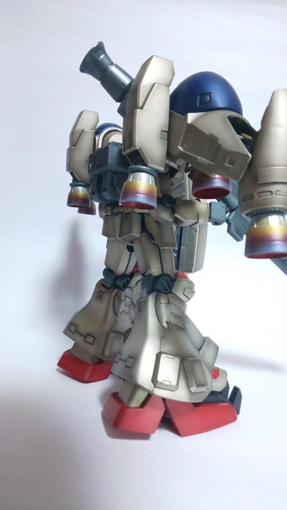 バーニア焼け塗装