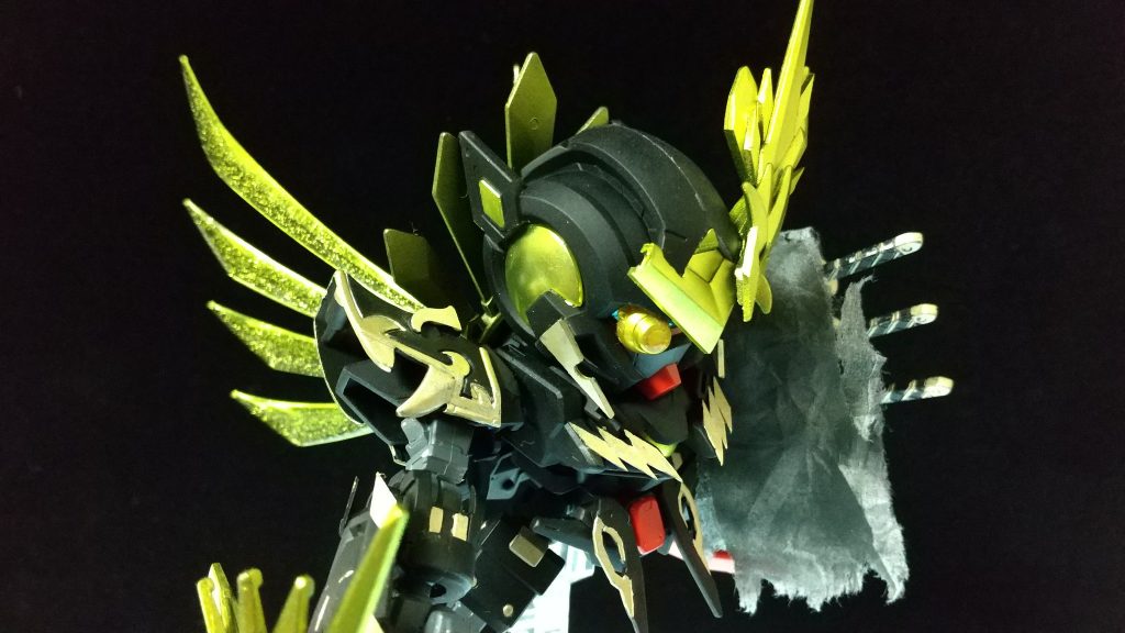 さらに秘技、翔羅斬無(とらんざむ)をすることにより粒子によって作られた羽が出現し、戦闘能力が上がります！