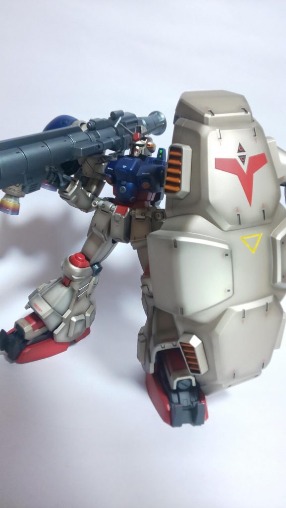 武装でかくてポーズ変えれません💦