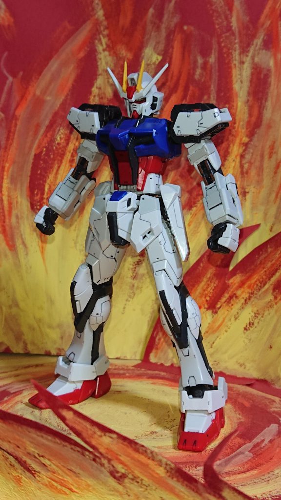 ストライクはストライカーパックもいいですが、やはりこの素体が一番好きですω 