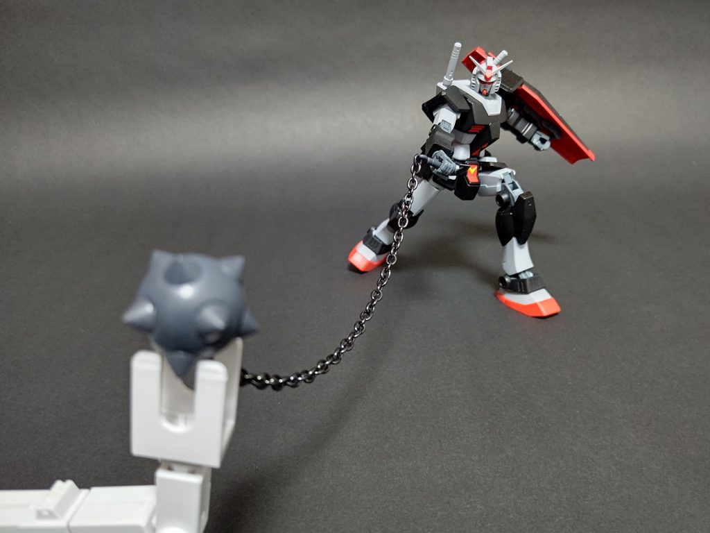 戦場の絆の画像っぽい感じで。射撃攻撃（投擲）。