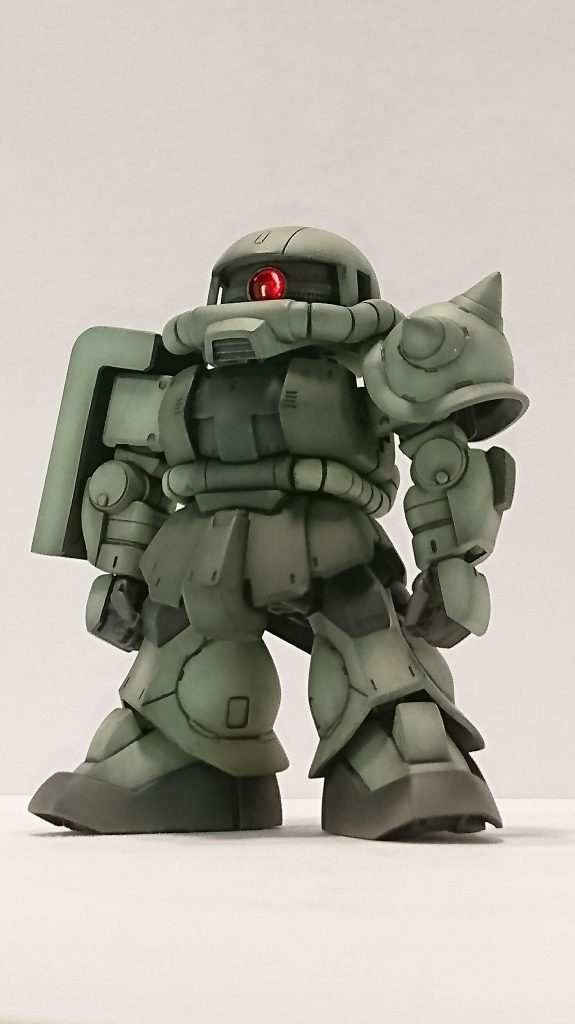 胴体を基準に首と四肢の取り付け位置を変更して好みのプロポーションにしました。手首はビルドハンズ、シルエットブースターから肘を流用してます。