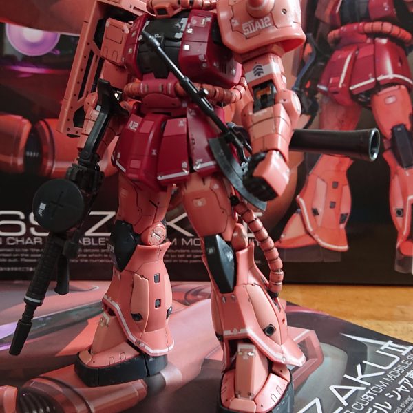 パッケージどおりのポージング