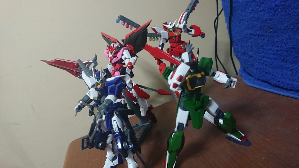 とりあえずガンプラ制作はしてました。ここで纏めて報告させていただきます。色々と作っていたので(^^;;