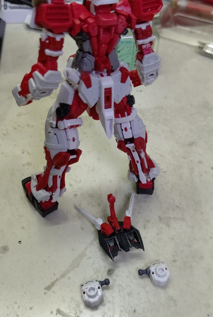 バックパック改修