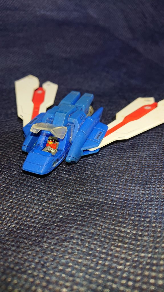 そうとう昔の作品だけど、ちゃんとドモンまで塗ってますね😅下手でも当時の自分、頑張ったのね(笑)