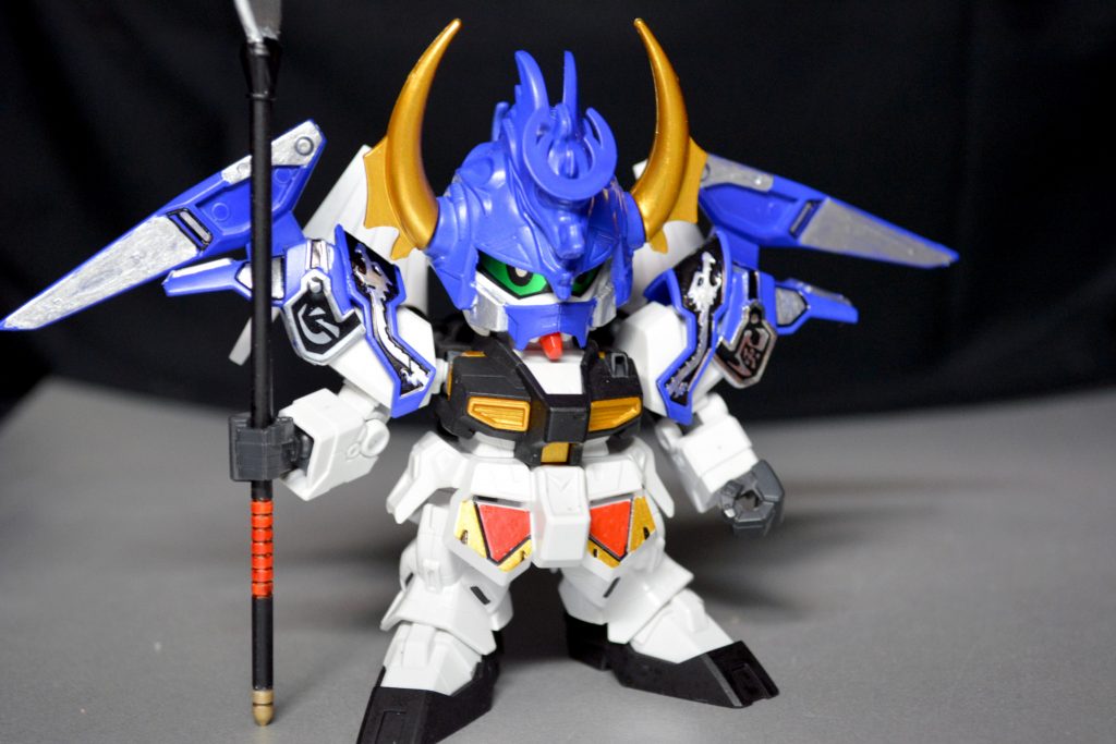 疾風の仁宇肩パーツには孔明νのものを追加しました。