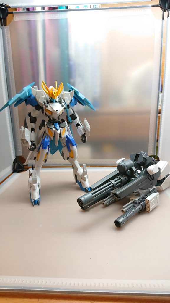 バルバトス晴空と雨空が合体!灰色の装甲が放つのは破壊の豪雨