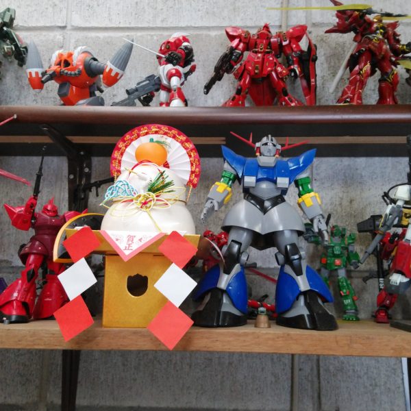 年越し前のうちの作業場