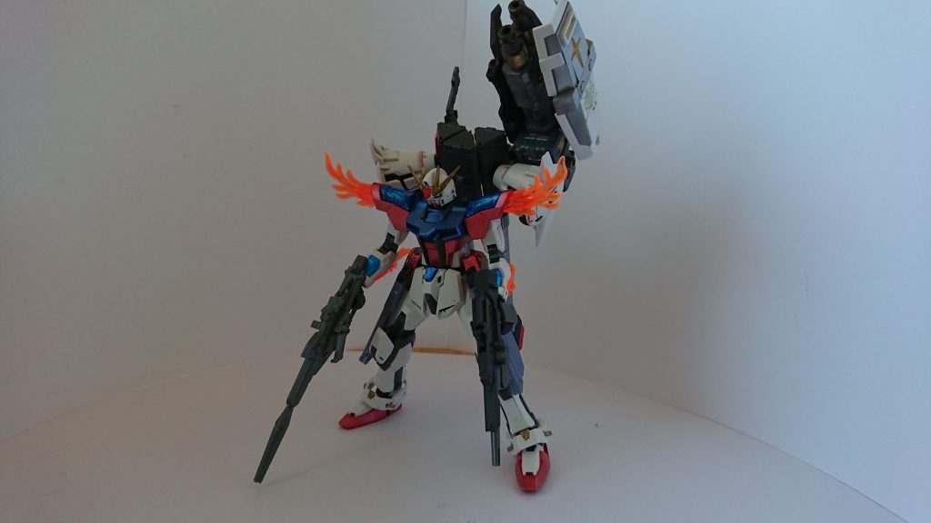 このガンダムの全体写真。