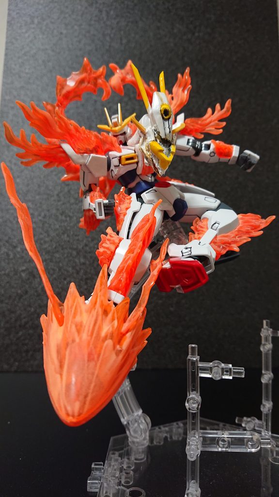 スーパーバーニングキイイック！！可動範囲が広いから楽しいっぜっ！